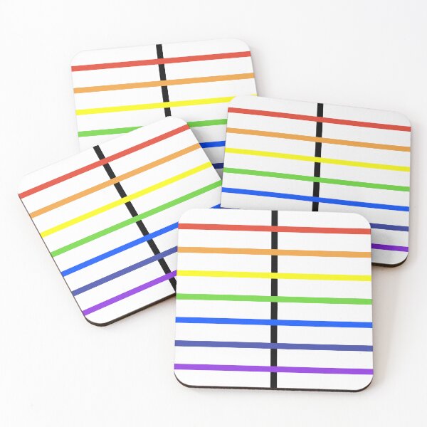 Item preview, Rainbow Horizontal Lines designed and sold by HarTee.