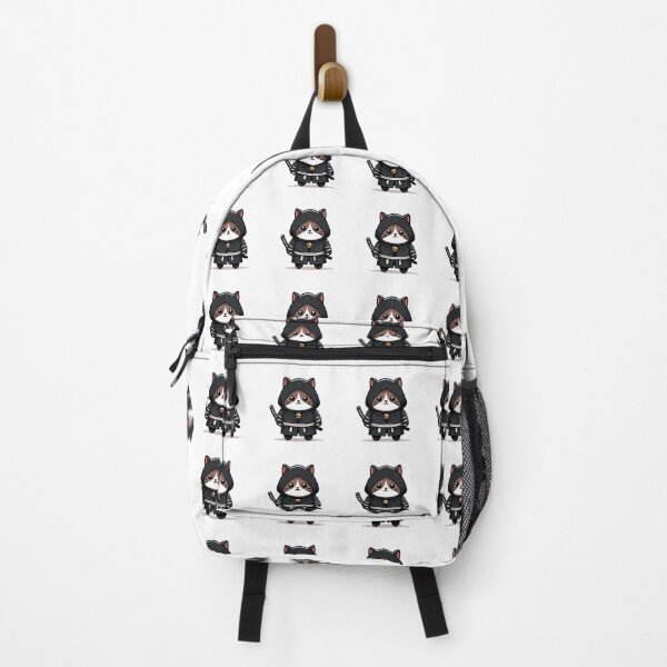 Item preview, Cute Ninja Cat Funny Martial Arts Gift Design designed and sold by CyfroweMysli.