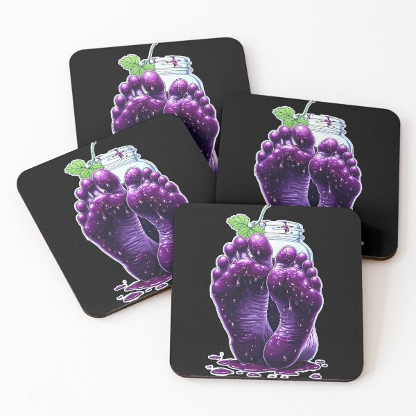 Item preview, "Toe Jam" - Literal Purple Grape Jam Pun designed and sold by MagicIrony.