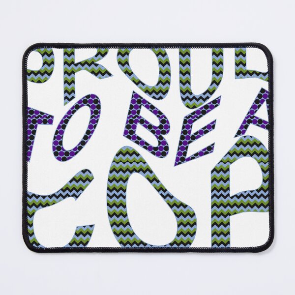 Item preview, Proud To Be A Cop Wavy Text designed and sold by TheIconSmith.