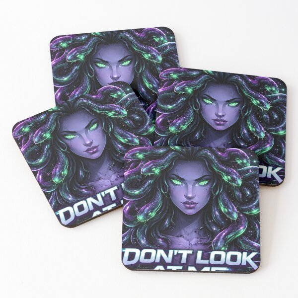 Item preview, medusa energy neon cyberpunk - greek mythology aesthetic design designed and sold by YawBruno.