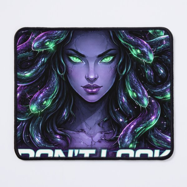 Item preview, medusa energy neon cyberpunk - greek mythology aesthetic design designed and sold by YawBruno.