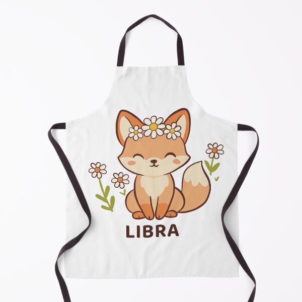 Item preview, Cute Fox Libra Zodiac illustration designed and sold by MJ ART.
