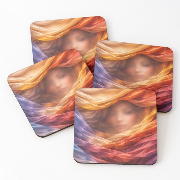 Item preview, Shimmering veils around face designed and sold by Sigtrix.