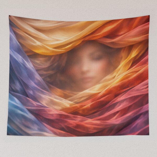 Item preview, Shimmering veils around face designed and sold by Sigtrix.