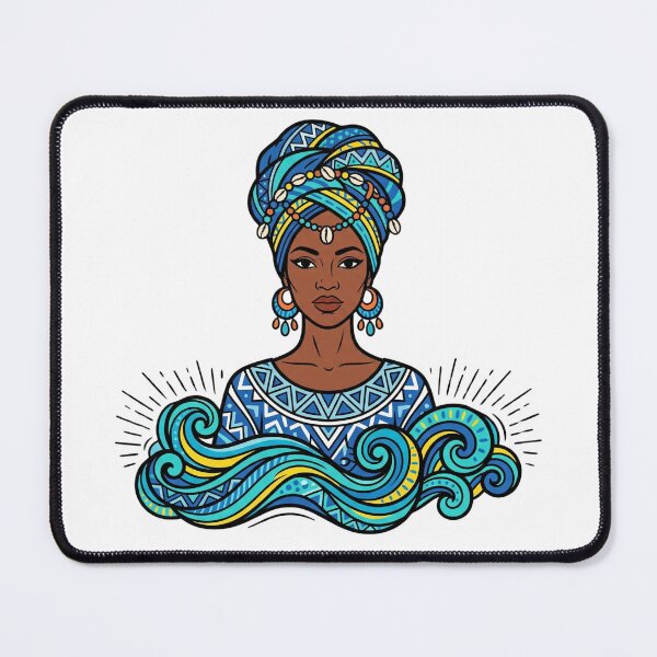 Item preview, iemanja yemoja umbanda rainha do mar designed and sold by Edu-Mendonca.