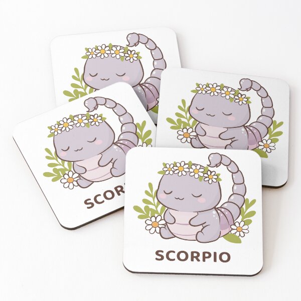 Item preview, Cute Scorpio Zodiac Scorpion illustration designed and sold by MJ ART.
