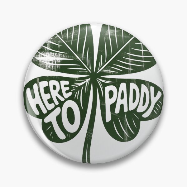 Item preview, Distressed Four Leaf Clover Linocut Print designed and sold by Bloomkept.