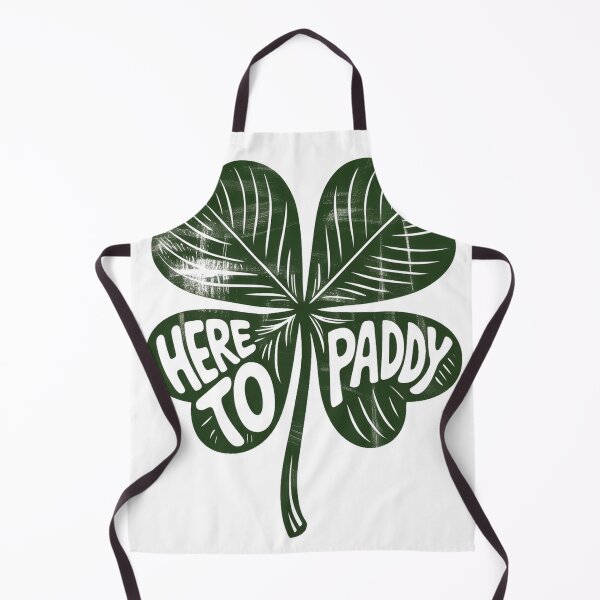 Item preview, Distressed Four Leaf Clover Linocut Print designed and sold by Bloomkept.