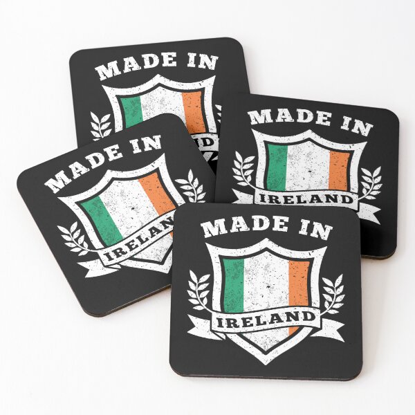 Item preview, Made In Ireland Heritage Crest Flag Design designed and sold by Dmetalx Art Apparel.
