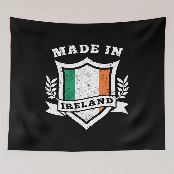 Item preview, Made In Ireland Heritage Crest Flag Design designed and sold by Dmetalx Art Apparel.