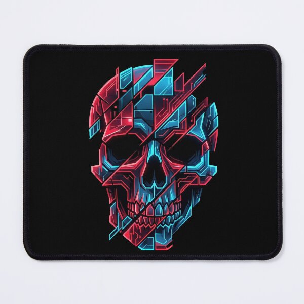 Item preview, Glitch Skull (Hard Edge Version) designed and sold by Stickersdevelop.