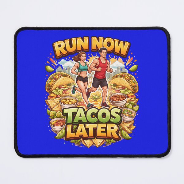 Item preview, Run Now Tacos Later Design designed and sold by DigitalandPhoto.