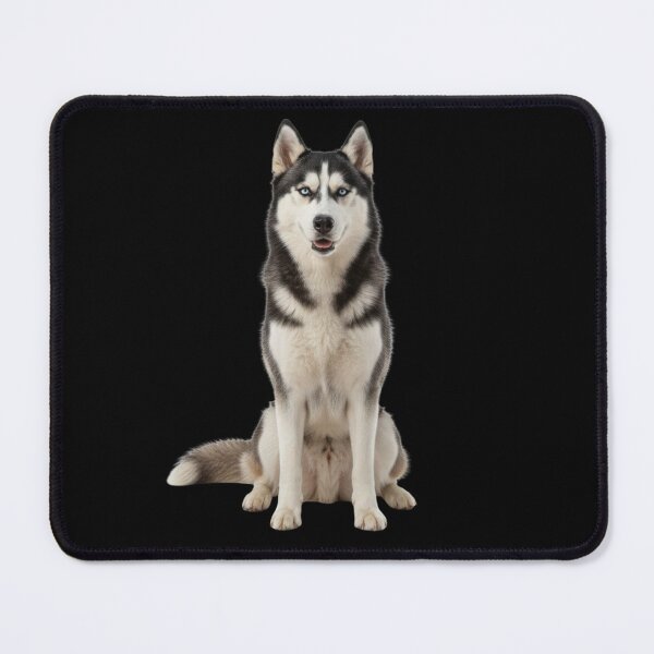 Item preview, Siberian Husky Portrait (Sitting) – Clean Design designed and sold by Markusa84.