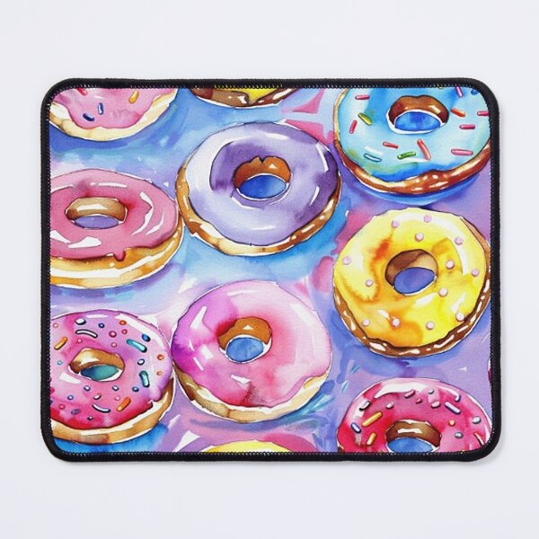 Item preview, A sugary sweet donut parade designed and sold by PurePrint Studio.
