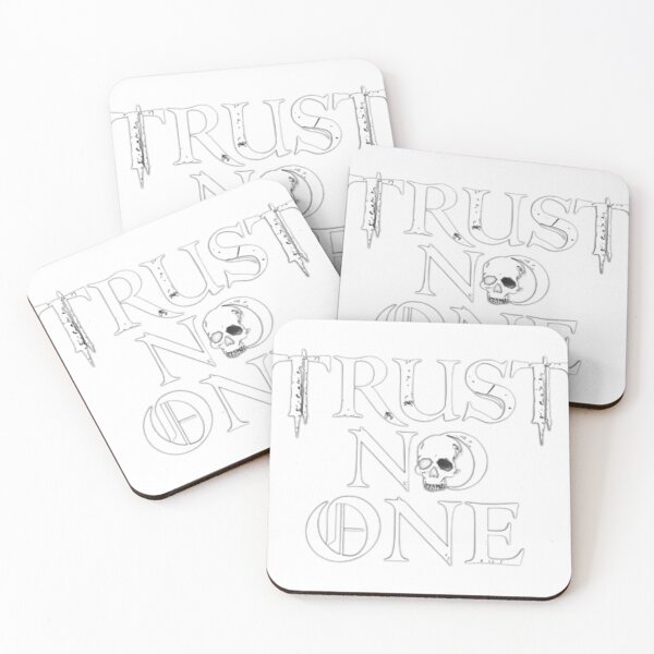 Item preview, Trust No One Dark Aesthetic Design designed and sold by 1TruthMatrix.