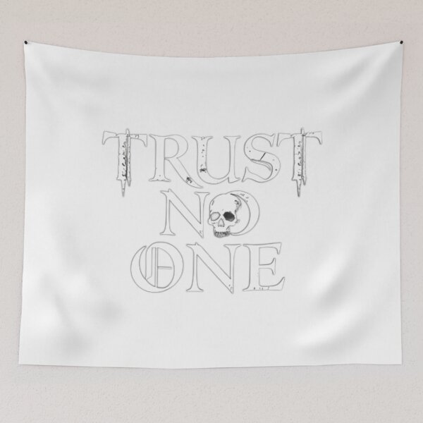 Item preview, Trust No One Dark Aesthetic Design designed and sold by 1TruthMatrix.