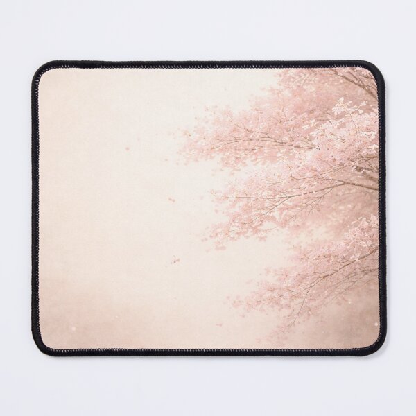 Item preview, Sakura in Morning Mist — Silent Japan Poster | Soft Japandi Wall Art designed and sold by SILENT JAPAN.