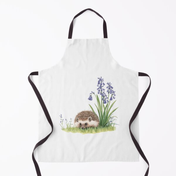 Artikelvorschau, Ein niedlicher Igel unter Glockenblumen entworfen und verkauft von Soulstar Designs.