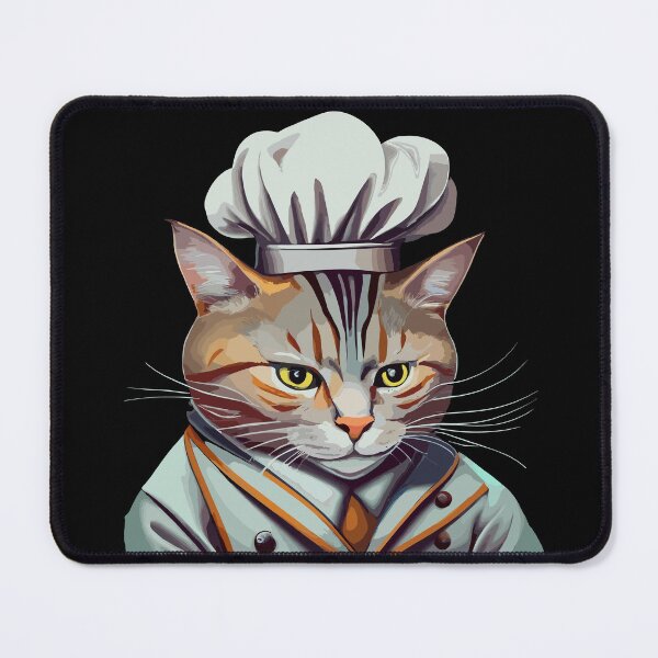 Item preview, Cute Chef Cat Design for Cat Lovers Gift designed and sold by CyfroweMysli.