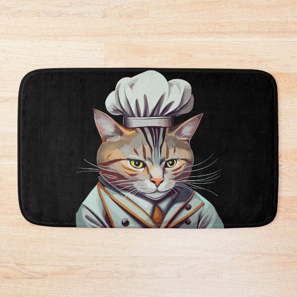 Item preview, Cute Chef Cat Design for Cat Lovers Gift designed and sold by CyfroweMysli.