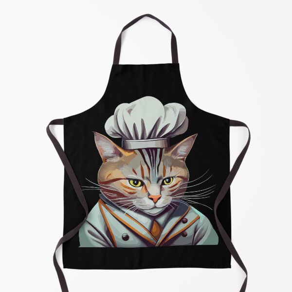 Item preview, Cute Chef Cat Design for Cat Lovers Gift designed and sold by CyfroweMysli.