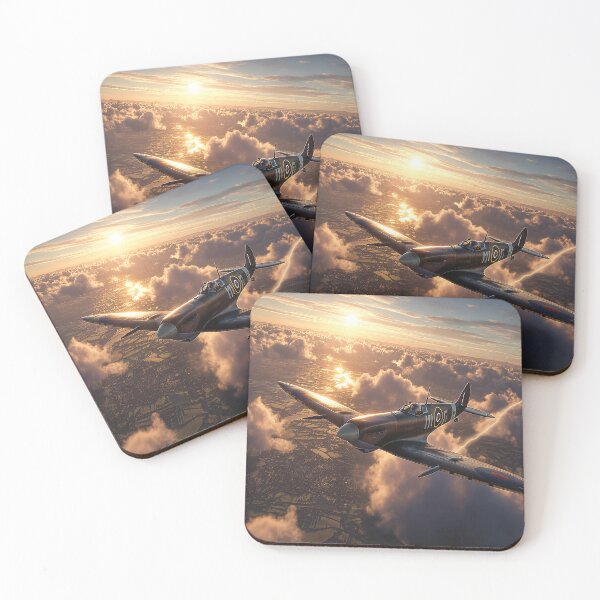 Item preview, Flight Through Ember Skies designed and sold by Skyframe Aviation.