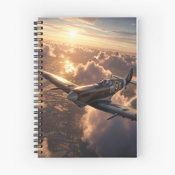 Item preview, Flight Through Ember Skies designed and sold by Skyframe Aviation.