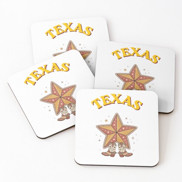 Item preview, Texas Lone Star & Cowboy Boots - Vintage Folk Art Illustration designed and sold by PeerMstudio.