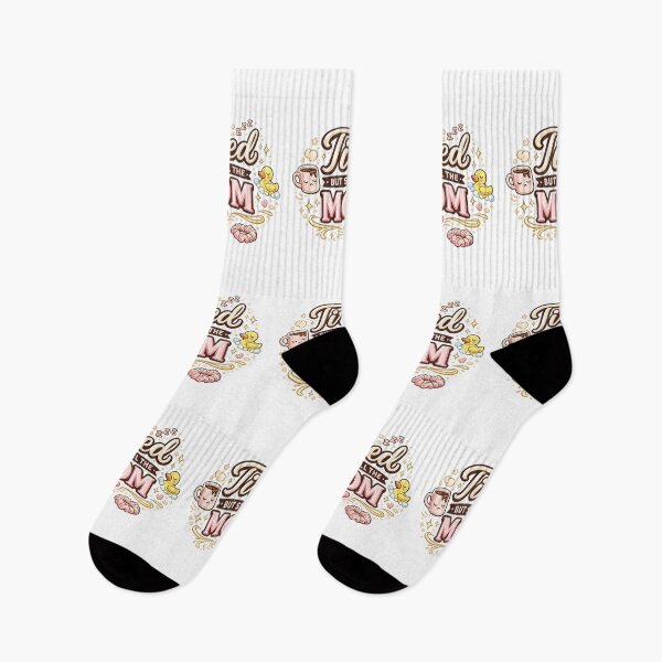 Item preview, Tired but Still the Mom Funny Motherhood Design designed and sold by StyleLap.