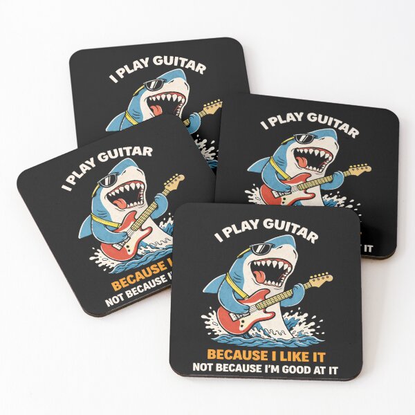 Item preview, I Play Guitar Because I Like It Not Because I'm Good At It  Funny Guitar Player Shirt, Musician Humor Tee, Guitar Meme Shirt, Guitarist Gift designed and sold by VibeOffline Studio.