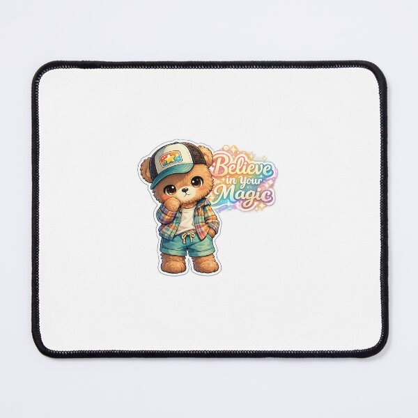 Item preview, Believe in Your Magic – Kawaii Swag Teddy Bear Aesthetic Design designed and sold by SparkVault.