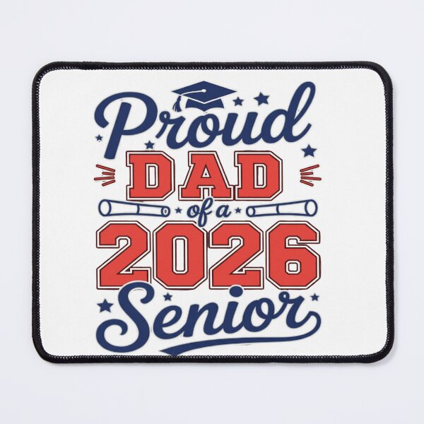 Item preview, Proud Dad Of A 2026 Senior  designed and sold by Thread&Fable.