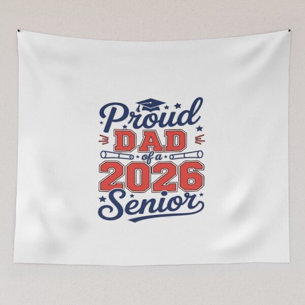 Item preview, Proud Dad Of A 2026 Senior  designed and sold by Thread&Fable.