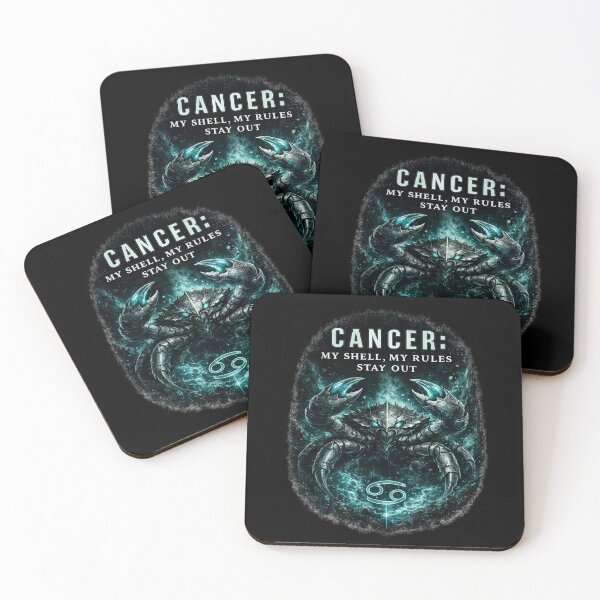 Item preview, Cancer Protective Energy Aesthetic – My Shell My Rules Zodiac Gift designed and sold by Anyshca.