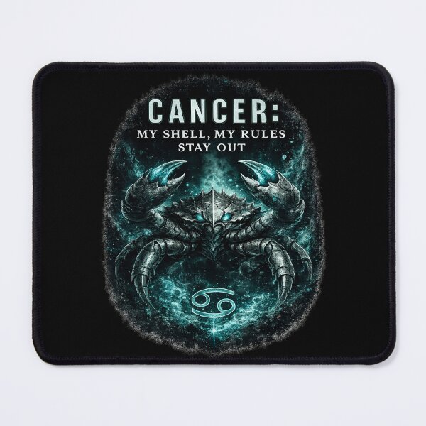 Item preview, Cancer Protective Energy Aesthetic – My Shell My Rules Zodiac Gift designed and sold by Anyshca.