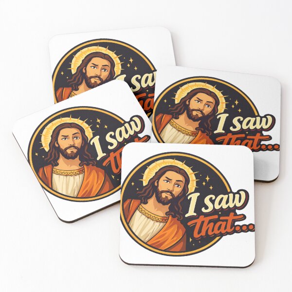 Item preview, Jesus - I Saw That... designed and sold by Forged in the Warp.
