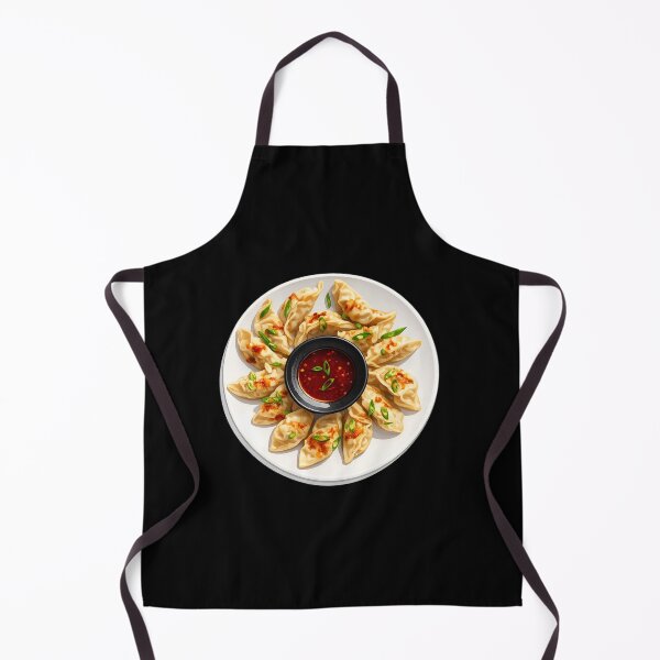 Item preview, Delicious Dumplings Platter - Asian Food Illustration designed and sold by Rangmanch.