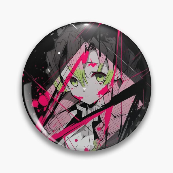 Item preview, Mitsuri Kanroji Blood Splash Anime Art – Demon Slayer Aesthetic Design designed and sold by Dyan4.