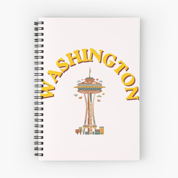 Item preview, Washington Space Needle - Vintage Folk Art Seattle Landmark designed and sold by PeerMstudio.