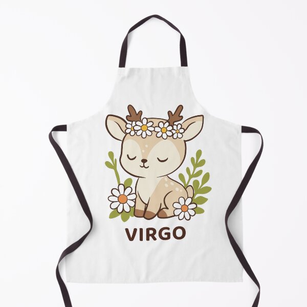 Item preview, Cute Virgo Zodiac Deer illustration designed and sold by MJ ART.