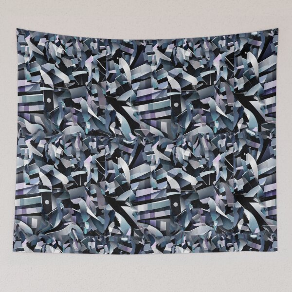 Item preview, Fragmented metallic dreamscape designed and sold by Sigtrix.