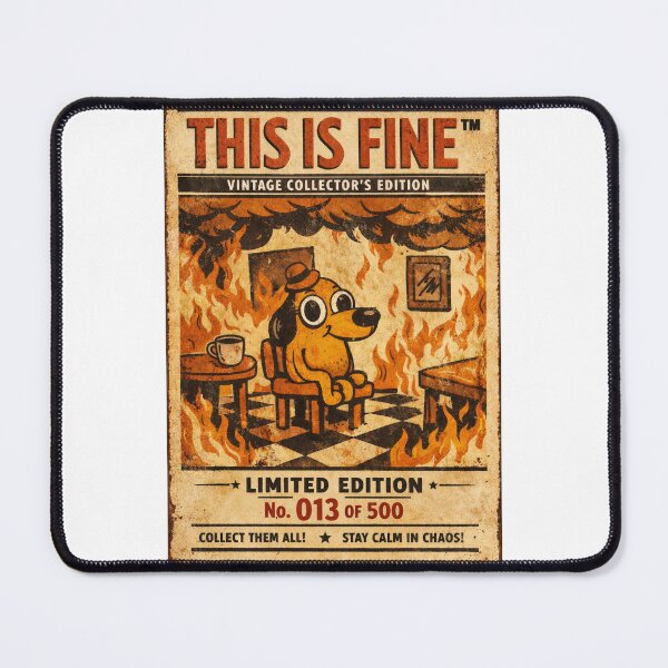 Item preview, This Is Fine — Vintage Collector’s Edition designed and sold by photography1978.