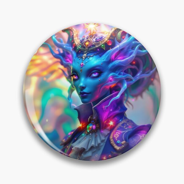 Item preview, A mystical glow at the heart of a cosmic masquerade designed and sold by KunstGeist.