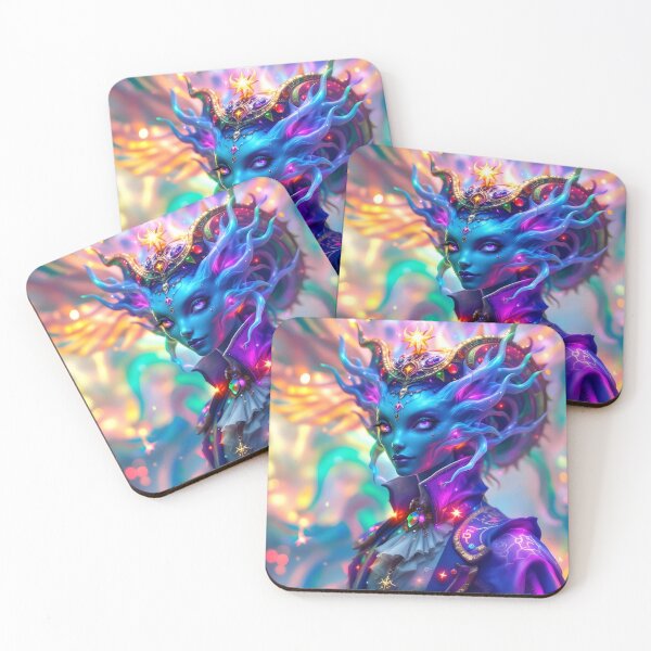 Item preview, A mystical glow at the heart of a cosmic masquerade designed and sold by KunstGeist.