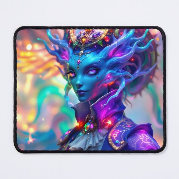 Item preview, A mystical glow at the heart of a cosmic masquerade designed and sold by KunstGeist.
