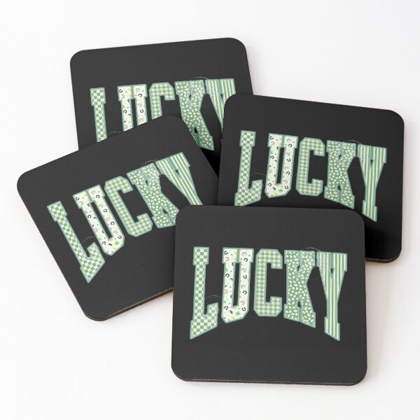 Item preview, LUCKY Mixed Pattern Collegiate St. Paddy's Tee designed and sold by OlyvieArt.