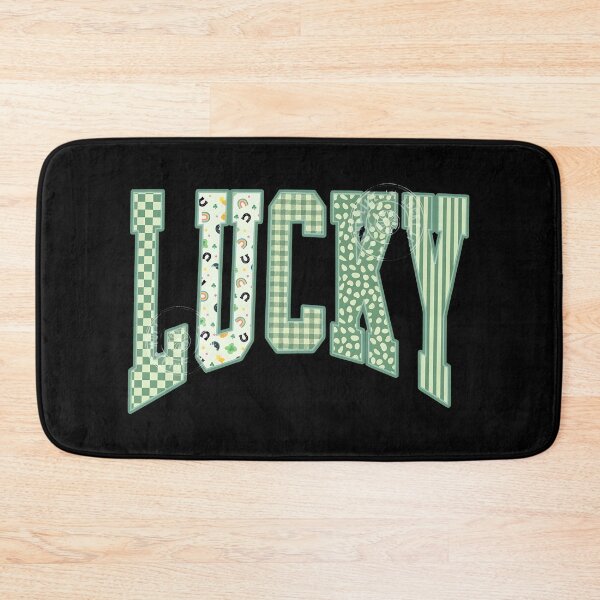 Item preview, LUCKY Mixed Pattern Collegiate St. Paddy's Tee designed and sold by OlyvieArt.