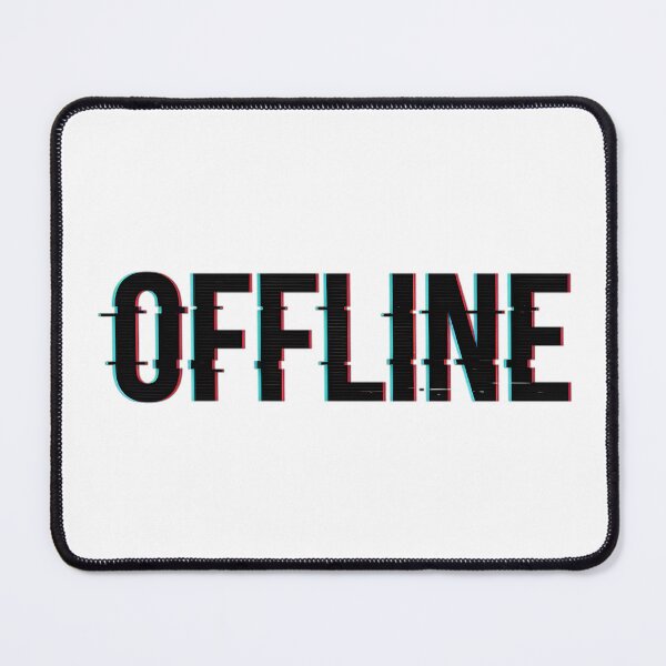 Item preview, Distorted Glitch Offline - Retro Cyberpunk Streetwear Aesthetic designed and sold by AlanyaArtX.
