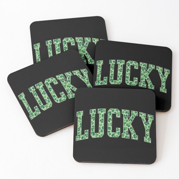 Item preview, LUCKY Shamrock Varsity Style T-Shirt Gift designed and sold by OlyvieArt.